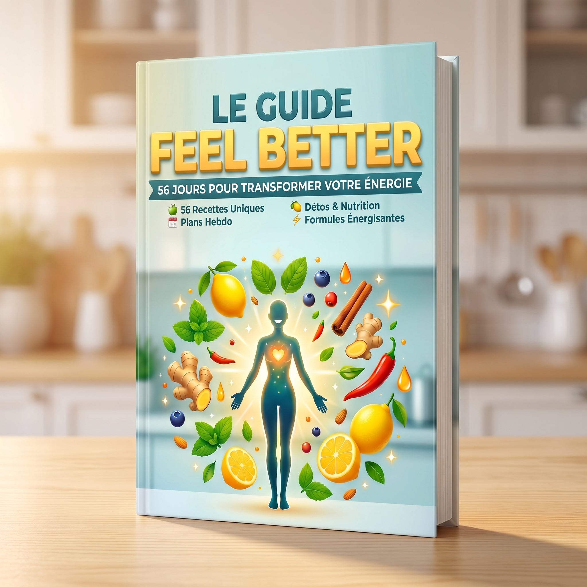 Ebook FEEL BETTER | Transformez votre Santé avec 140+ Recettes